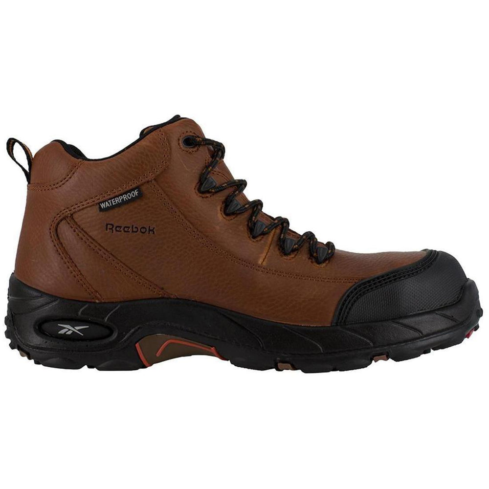 Reebok Work Women's Tiahawk Composite-Toe Work Boot Brown Profile View