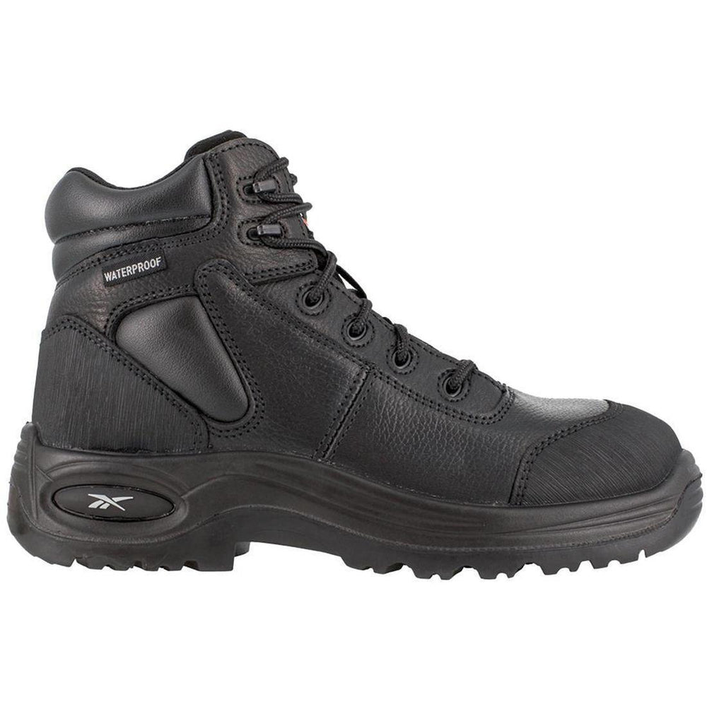 Reebok Work Women's Zigkick Carbon-Toe Work Boot Black Profile View