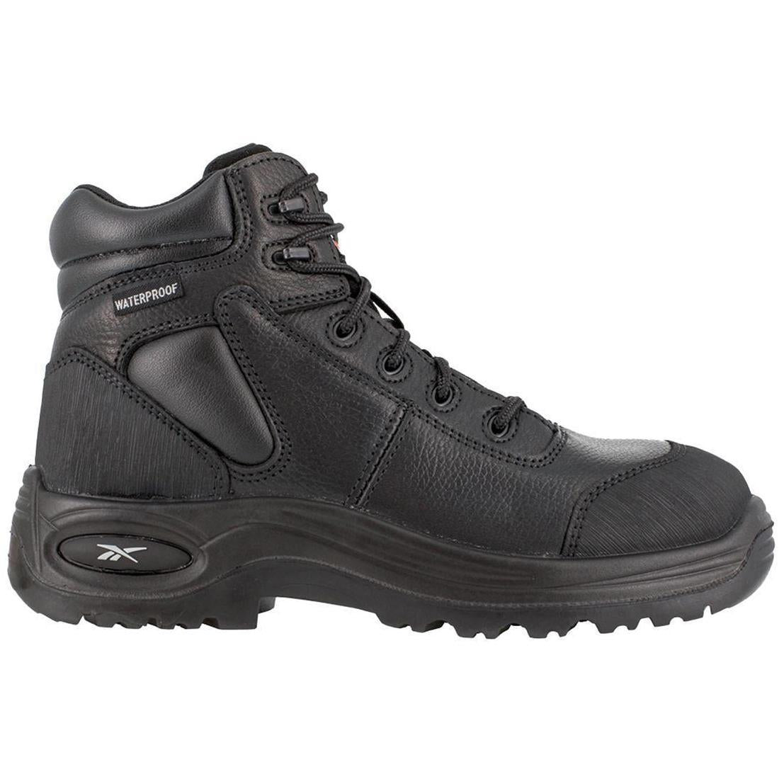 Reebok Work Women's Zigkick Carbon-Toe Work Boot Black Profile View