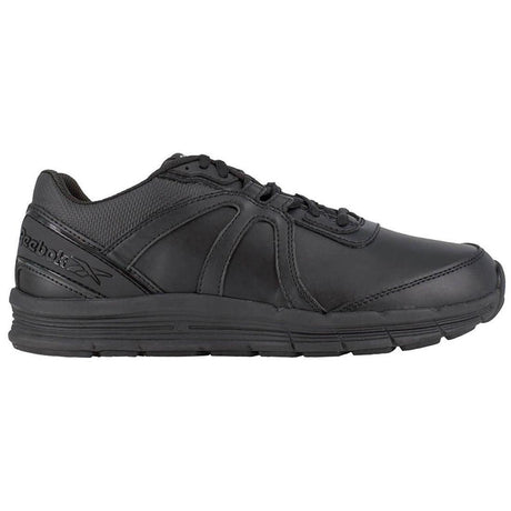 Reebok Work Guide Work Soft-Toe Athletic Shoe Black Profile View