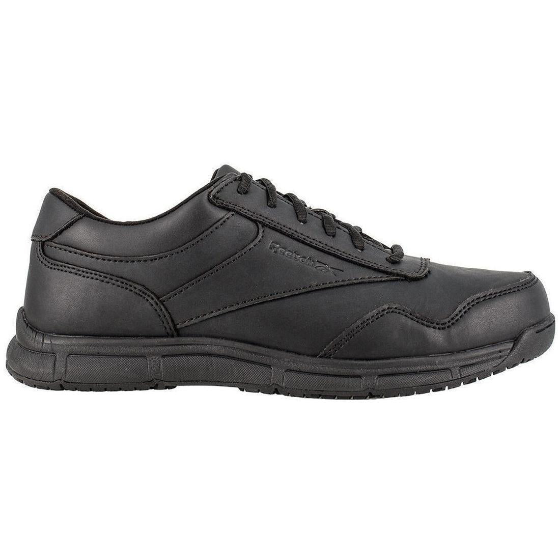 Reebok Work Jorie Lt Soft-Toe Athletic Shoe Black Profile View