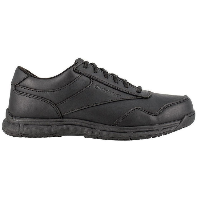 Reebok Work Jorie Lt Soft-Toe Athletic Shoe Black Profile View