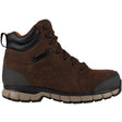 Reebok Work Sublite Cushion 6 Inch Composite-Toe Waterproof Athletic Work Boot Brown Profile View