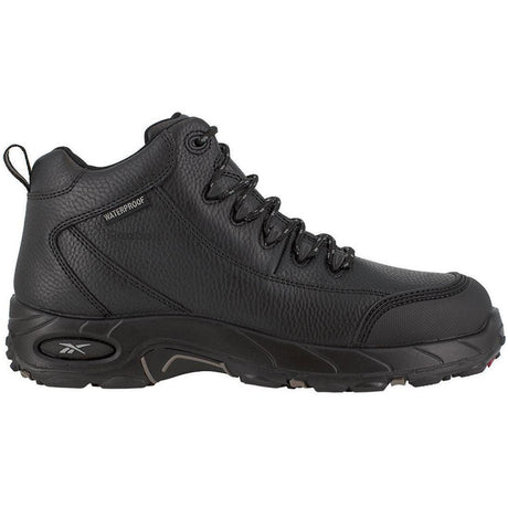 Reebok Work Tiahawk Composite-Toe Work Boot Black Profile View