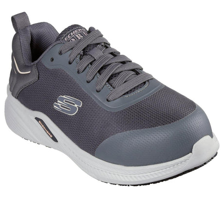 Skechers Work Cabix Nia Composite-Toe Shoe CHARCOAL / PINK 108228/CCPK Image