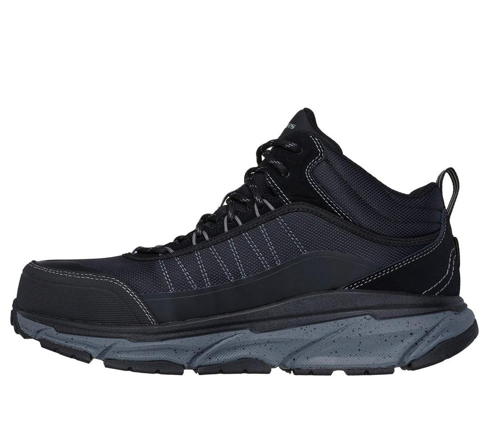 Skechers Work D'Lux Journey Sr Terrain Guard Composite-Toe Boot Black/Gray 200270/BKGY Medial Image