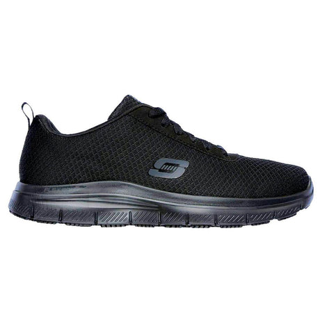 Skechers Work Men's Bendon Relaxed Fit Flex Advantage Slip-Resistant Shoe Profile View