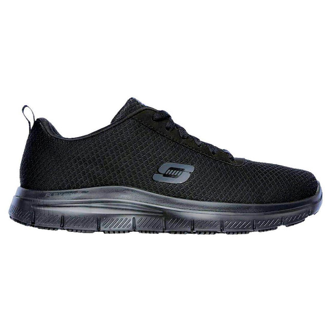 Skechers Work Men's Bendon Relaxed Fit Flex Advantage Slip-Resistant Shoe Profile View
