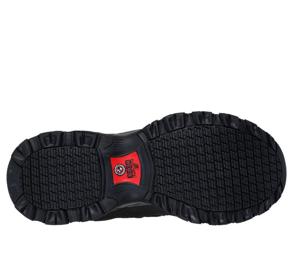 Skechers Work Holdredge Thorem Carbon-Toe Boot Black 200355/BLK Sole Image