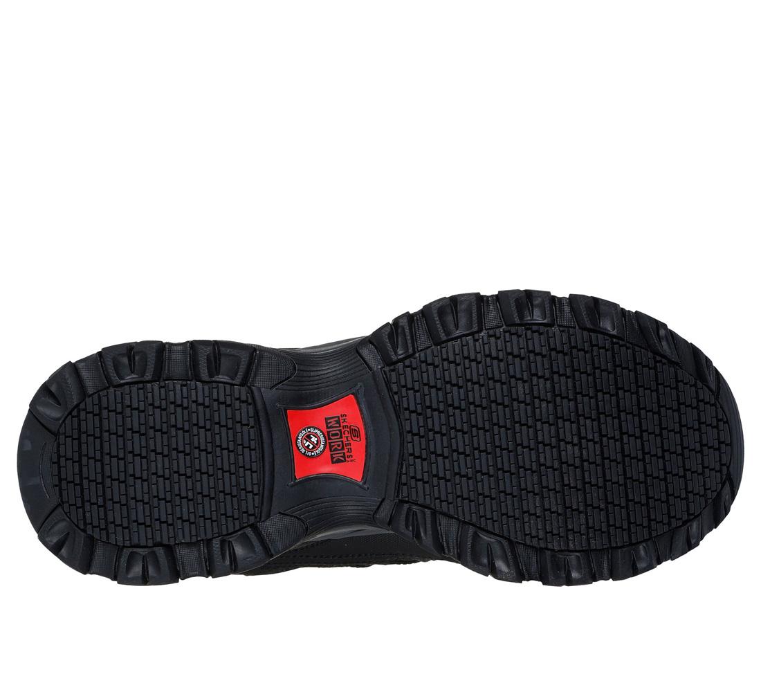 Skechers Work Holdredge Thorem Carbon-Toe Boot Black 200355/BLK Sole Image