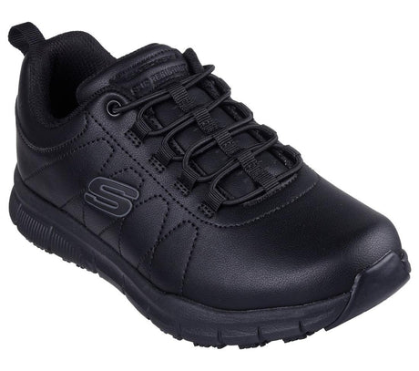 Skechers Work Nampa Beja Slip Resistant Shoe Black 108214/BLK Image