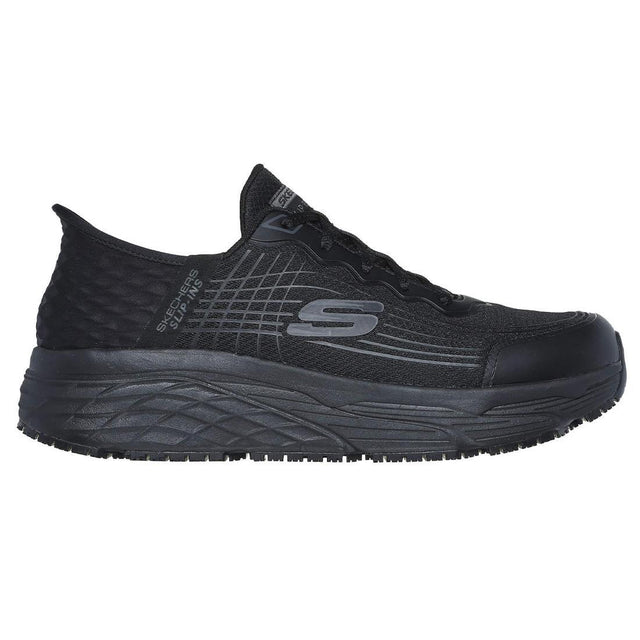 Skechers Work Hands Free Slip-ins RF Work: Max Cushioning Elite Sneaker Profile View
