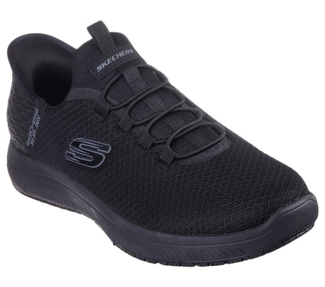 Skechers Work Summits Sr Colsin Slip Resistant Shoe Black 200205/BBK Image