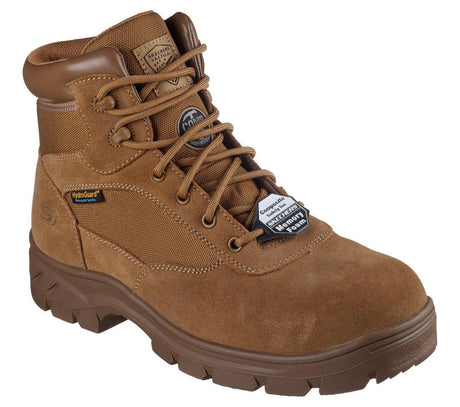 Skechers Work Wascana Baylan Composite-Toe Boot Coyote Brown 200112/CML Image