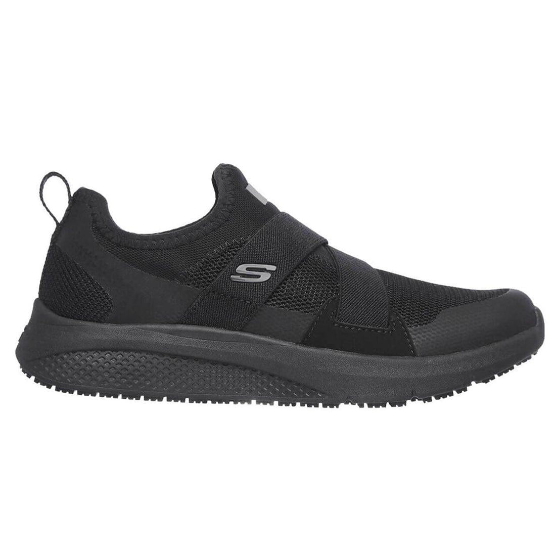 Skechers Work Women's Elloree Slip-Resistant Shoe Profile View