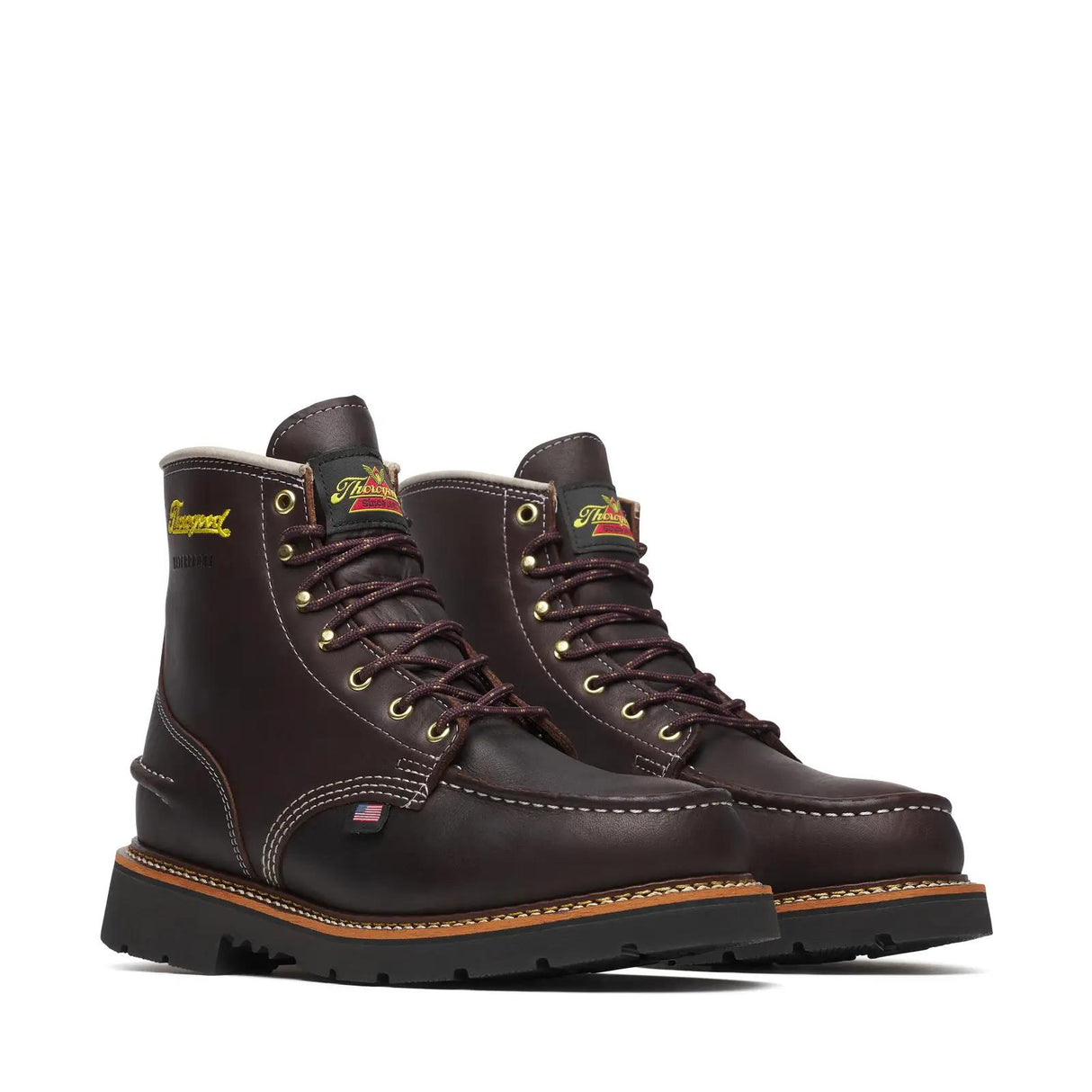 Thorogood 1957 Series Flyway 6" Waterproof Boot Briar Pitstop Medial View