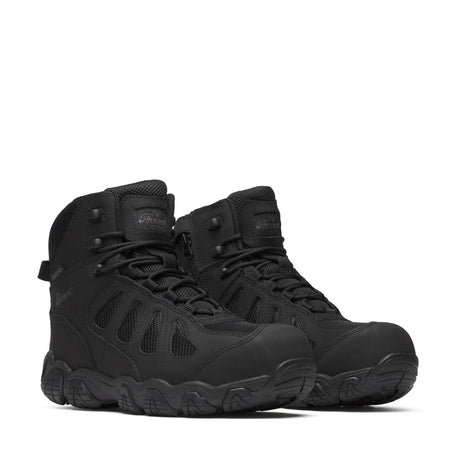 Thorogood Crosstrex 6" Composite Toe Waterproof Boot with Side Zip Black Medial View