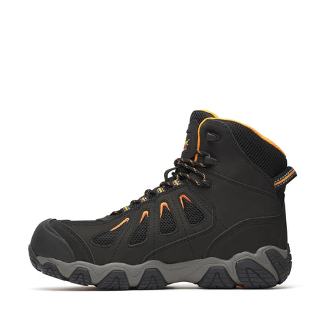 Thorogood Crosstrex Series 6" Composite Toe Waterproof Hiker Boot Black Inner Side View