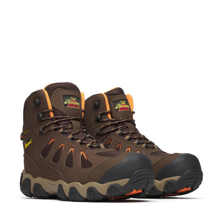Thorogood Crosstrex Series 6" Composite Toe Waterproof Hiker Boot Brown Medial View