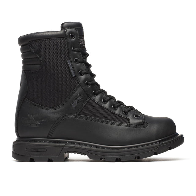 Thorogood GenFlex2 Series 8" Tactical Zip Waterproof Boot Black side view
