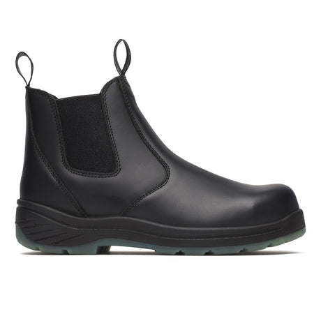 Thorogood Quick Release Station 6" Composite Toe Boot with Translucent Bottom Black side view