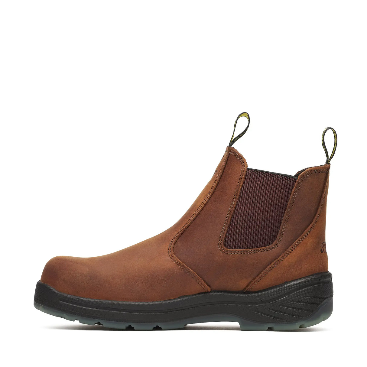 Thorogood Thoroflex Series 6" Composite Toe Quick Release Chelsea Boot Crazy Horse Inner Side View