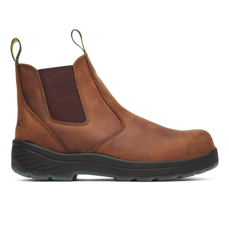 Thorogood Thoroflex Series 6" Composite Toe Quick Release Chelsea Boot Crazy Horse side view