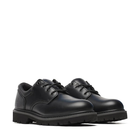 Thorogood Uniform Classics Steel Toe Oxford Shoe Black Medial View