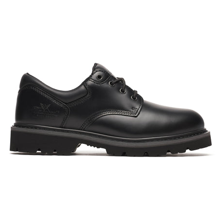 Thorogood Uniform Classics Steel Toe Oxford Shoe Black side view