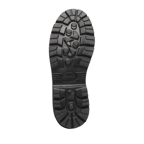 Thorogood Uniform Classics Steel Toe Oxford Shoe Black Sole View