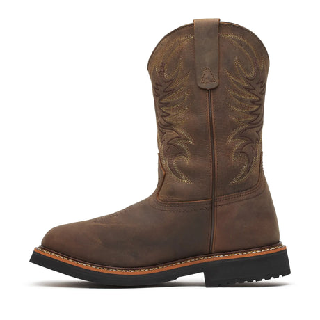 Thorogood Western 11" Comp-Toe Waterproof Square-Toe Boot Crazy Horse Inner Side View