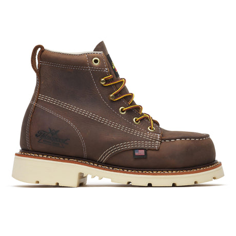 Thorogood Women's American Heritage 6" Steel Toe Moc Toe Boot side view
