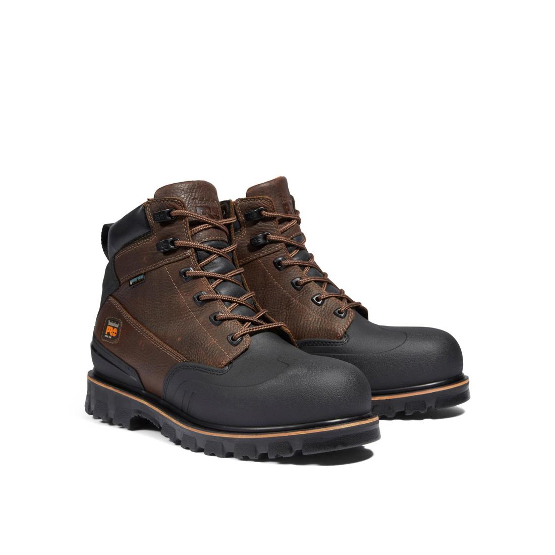 Timberland Pro-6 In Rigmaster Steel-Toe Waterproof Brown-Steel Toes-7