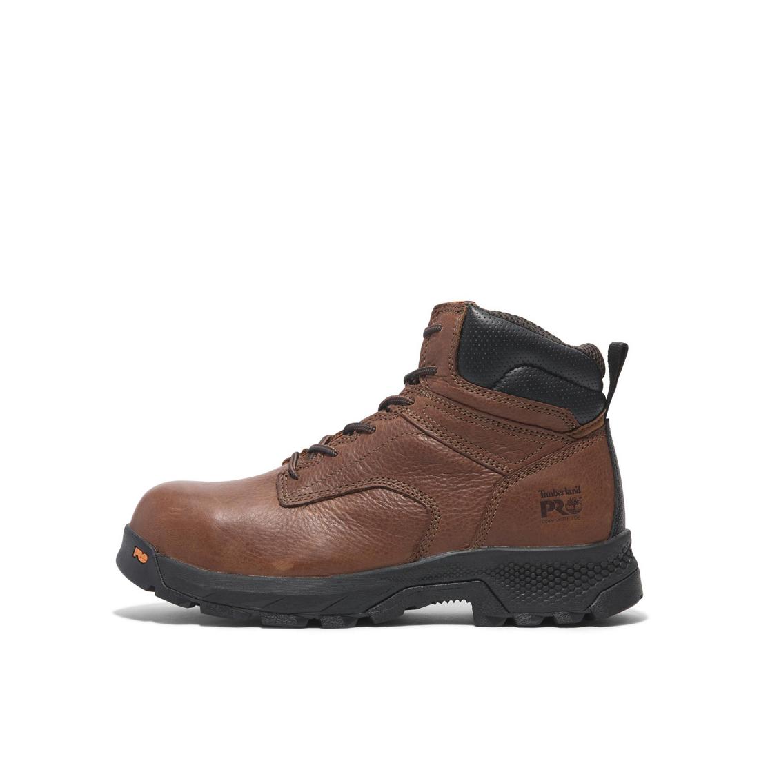 Timberland Pro-6 In Titan Ev Composite-Toe Sd10 Brown: Coffee Nepal-Steel Toes-8