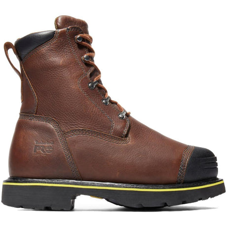 Timberland Pro Bannack Img 9-Inch Alloy-Toe Work Boot Earth Brown Profile View