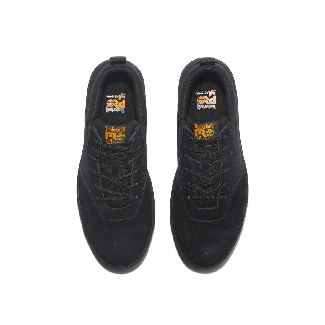 Timberland Pro Berkley Chukka Composite-Toe Work Shoe Black Front-upper View