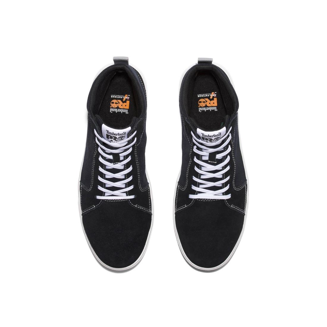 Timberland Pro Berkley Mid Composite-Toe Work Shoe Black Front-upper View