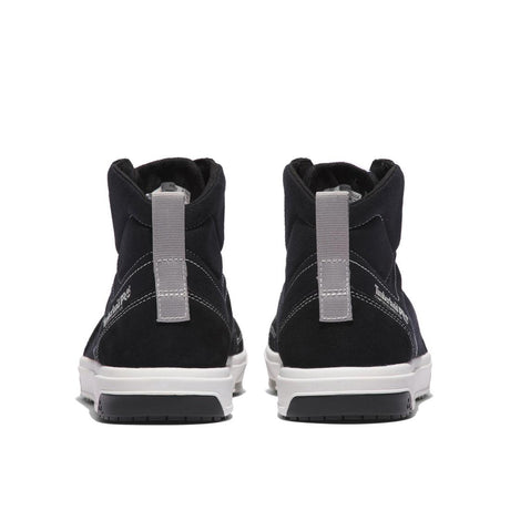 Timberland Pro Berkley Mid Composite-Toe Work Shoe Black Heel-Back View