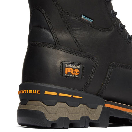 Timberland Pro Boondock Waterproof Steel Toe 200g Insulated Work Boots – Black Detail View
