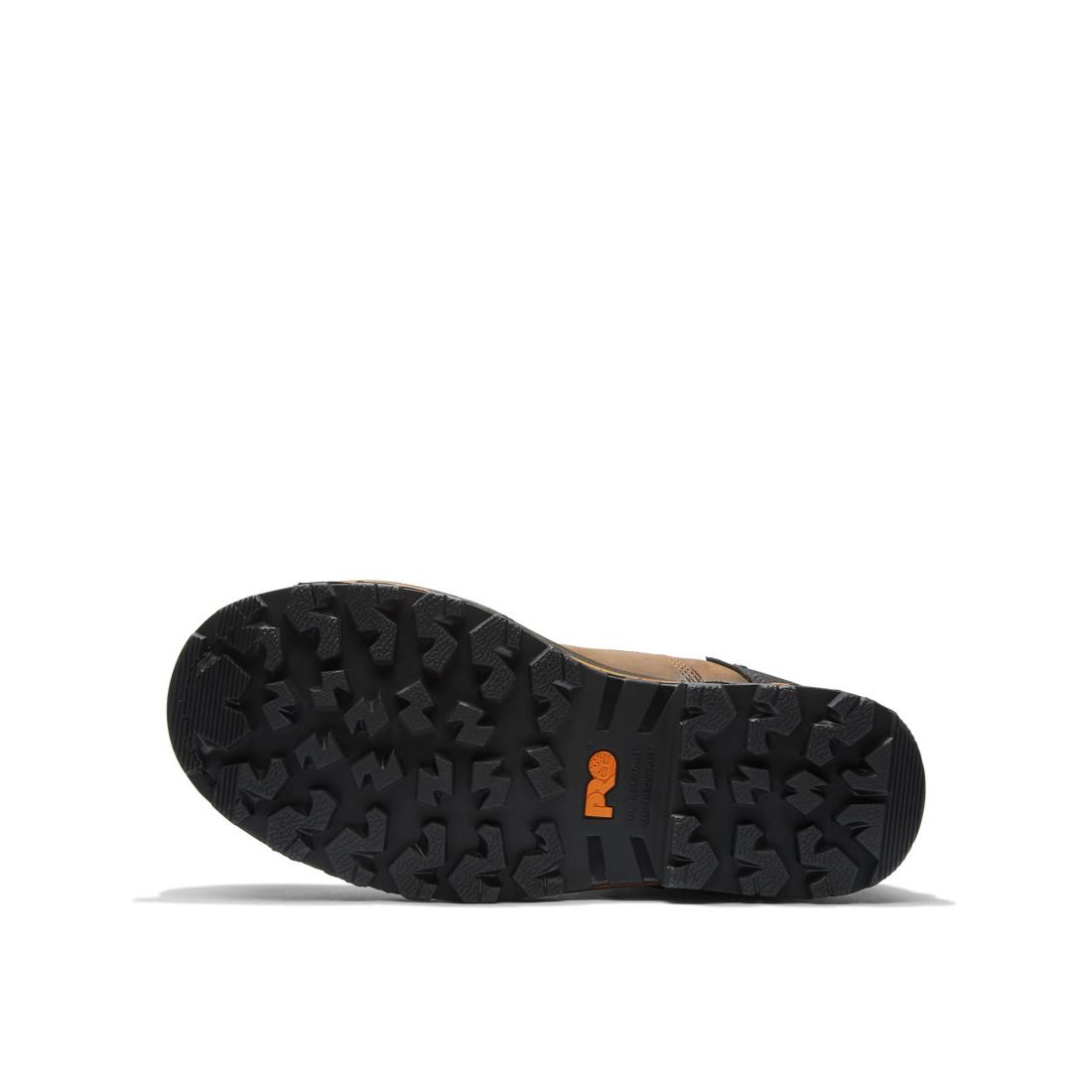 Timberland Pro Boondock 6 Inch Composite-Toe Waterproof Work Boot Brown Sole View