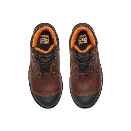 Timberland Pro Boondock 6 Inch Composite-Toe Waterproof Ins 400G Work Boot Brown Front-upper View
