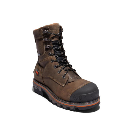 Timberland Pro Boondock HD 8 Inch Comp-Toe Waterproof Work Boot With Easy Entry Medial View