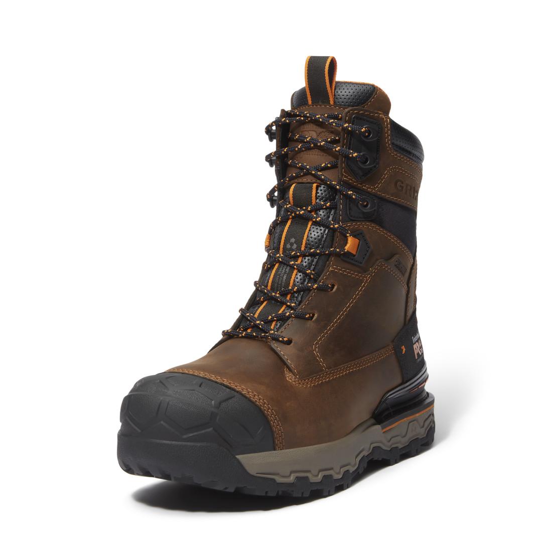 Timberland Pro Boondock Ultralight Waterproof INS 400g Composite Toe Work Boots – Medium Brown View