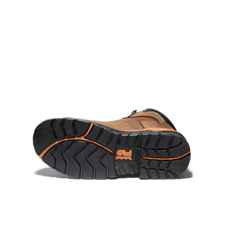 Timberland Pro Bosshog 6 Inch Composite-Toe Waterproof PR Work Boot Brown Sole View