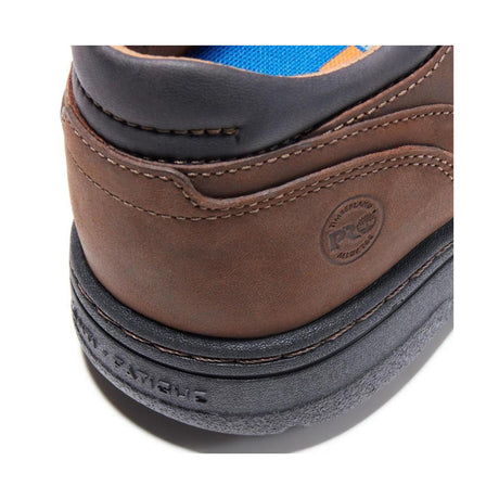 Timberland Pro Branston Alloy-Toe Moc Toe Slip-On Work Shoe Brown View