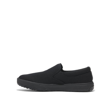Timberland Pro Burbank Soft-Toe Slip-on Shoe Black Angled View