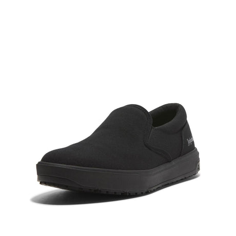 Timberland Pro Burbank Soft-Toe Slip-on Shoe Black Detail View