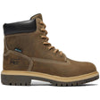 Timberland Pro Women's Direct Attach 6 Inch Soft Toe Waterproof Ins 200G Boot Brown Profile View