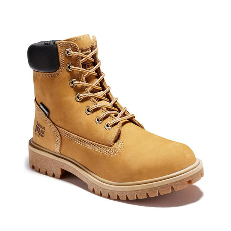Timberland Pro Women's Direct Attach 6 Inch Waterproof Ins 200G Boot Wheat Medial View