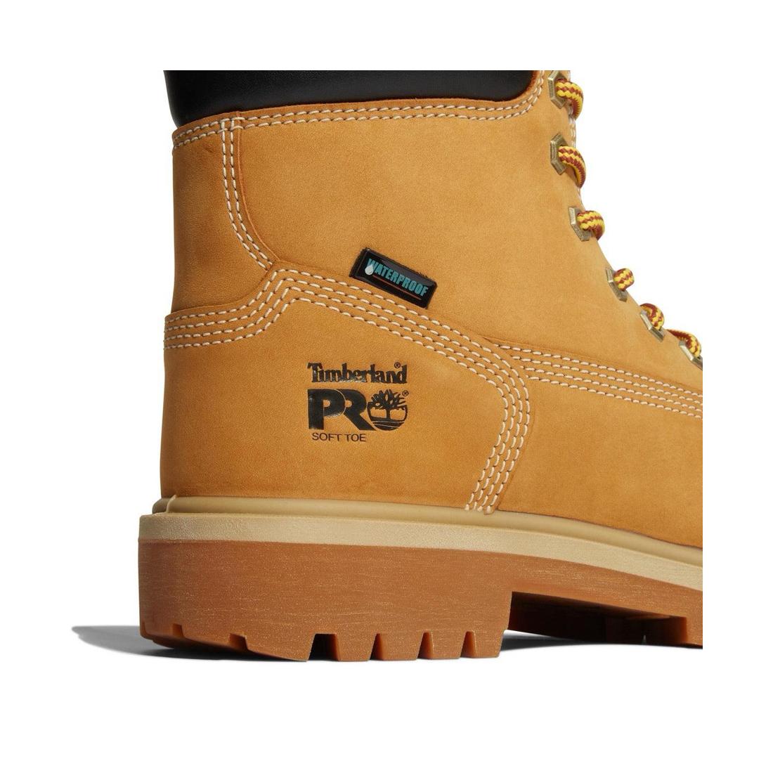 Timberland Pro Women's Direct Attach 6 Inch Waterproof Ins 200G Boot Wheat View